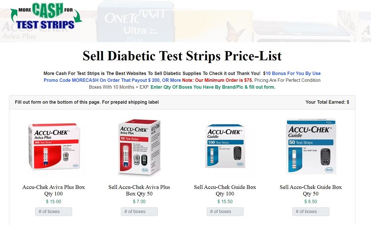How to use diabetic strips for cash? diabetic strips for cash